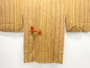 縞に花模様道中着